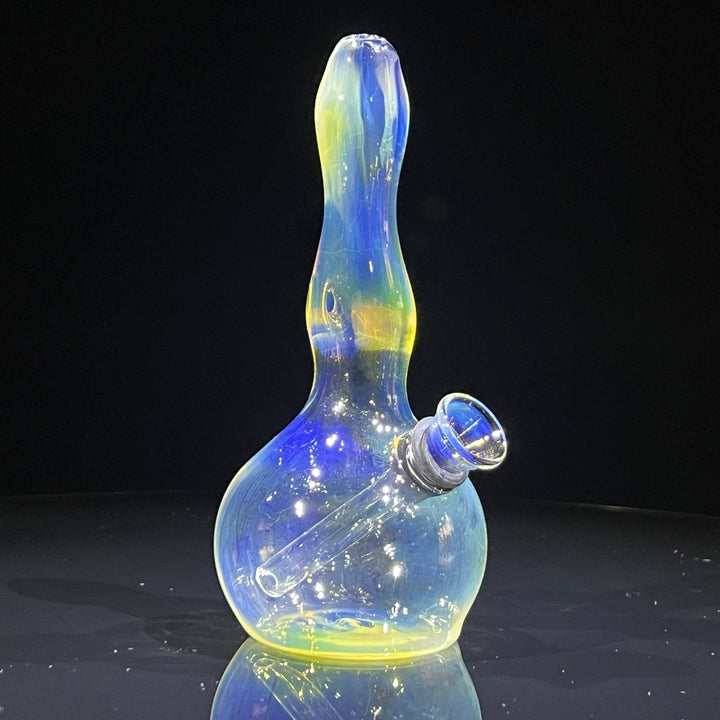 5" Silver Fumed Mini Bong Glass Pipe Mary Jane's Glass