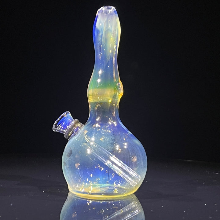 5" Silver Fumed Mini Bong Glass Pipe Mary Jane's Glass