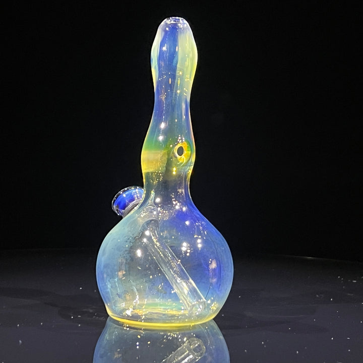 5" Silver Fumed Mini Bong Glass Pipe Mary Jane's Glass