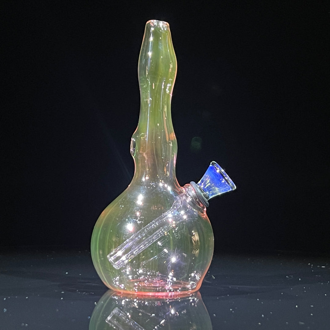 5" Gold Fumed Mini Bong Glass Pipe Mary Jane's Glass