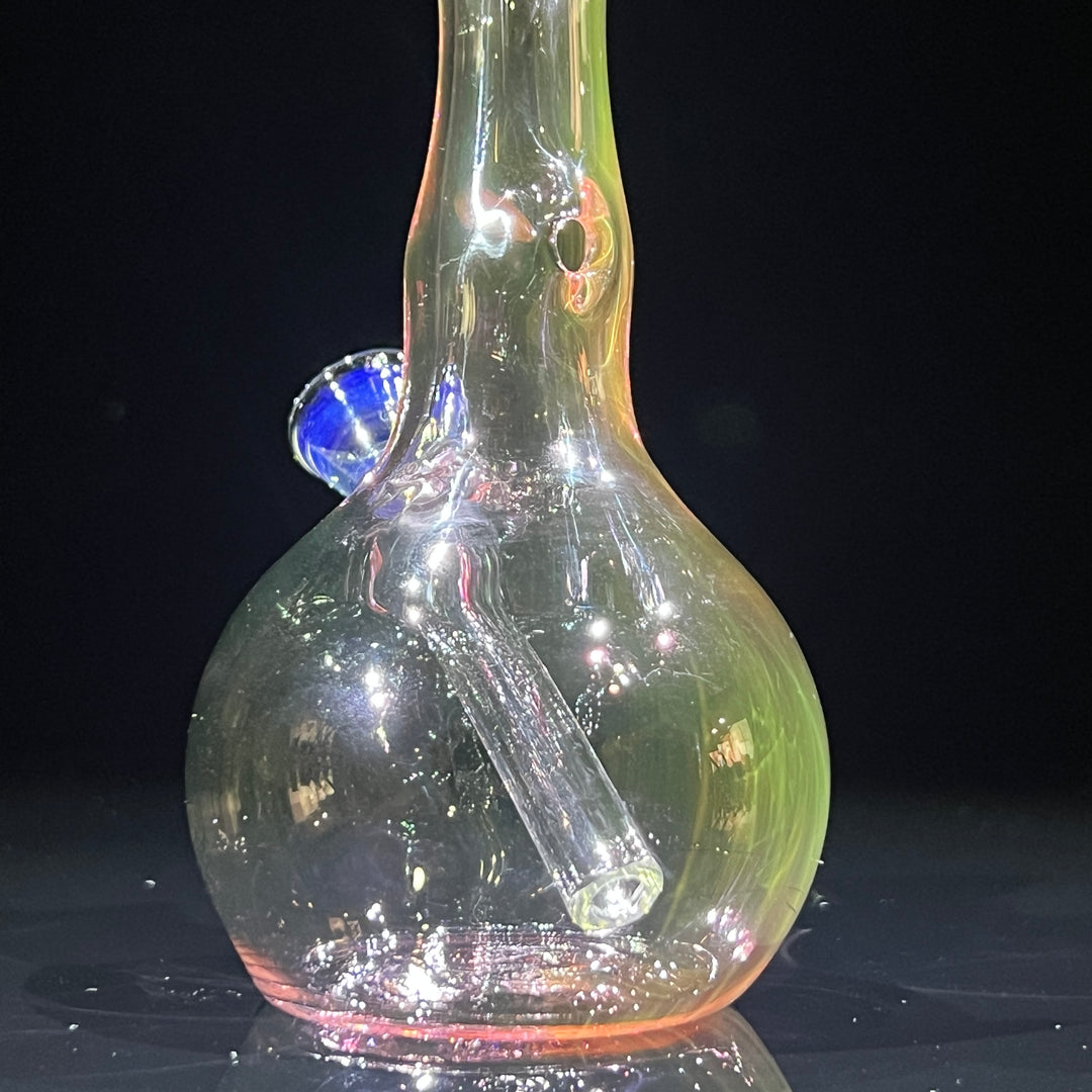 5" Gold Fumed Mini Bong Glass Pipe Mary Jane's Glass