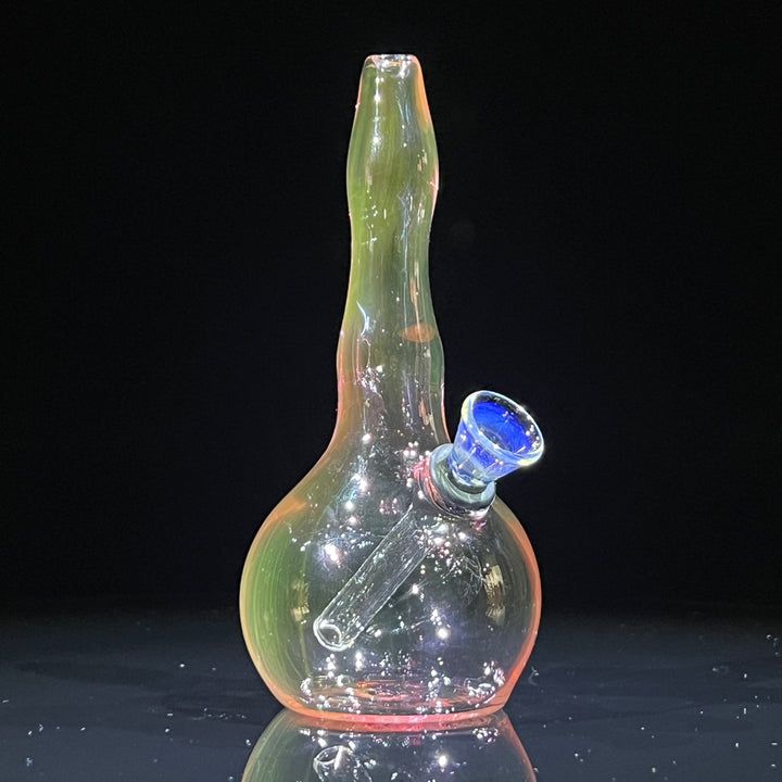 5" Gold Fumed Mini Bong Glass Pipe Mary Jane's Glass