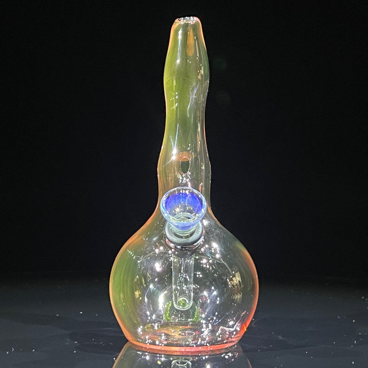 5" Gold Fumed Mini Bong Glass Pipe Mary Jane's Glass