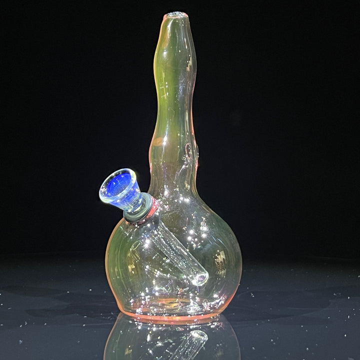 5" Gold Fumed Mini Bong Glass Pipe Mary Jane's Glass