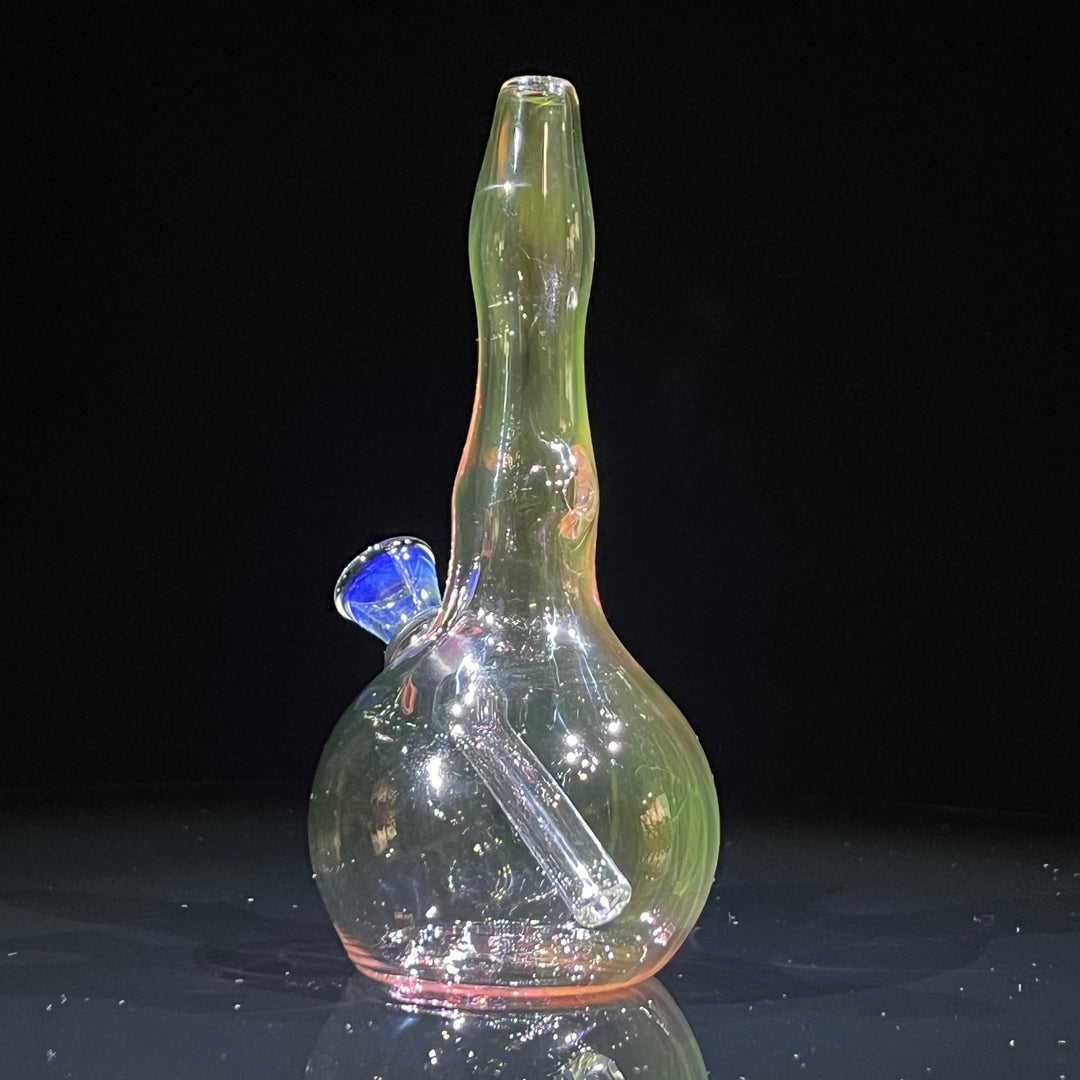 5" Gold Fumed Mini Bong Glass Pipe Mary Jane's Glass