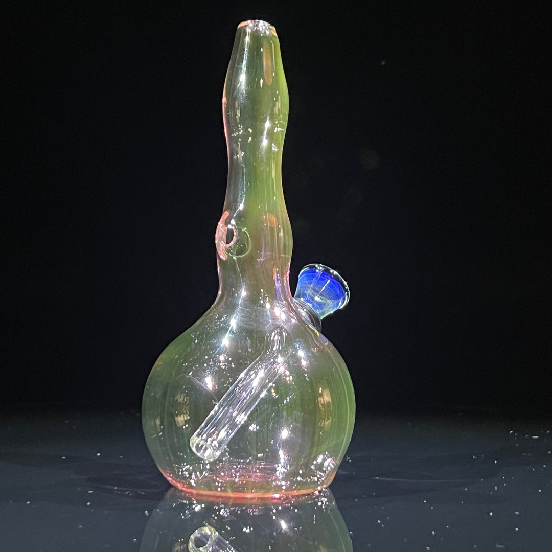 5" Gold Fumed Mini Bong Glass Pipe Mary Jane's Glass