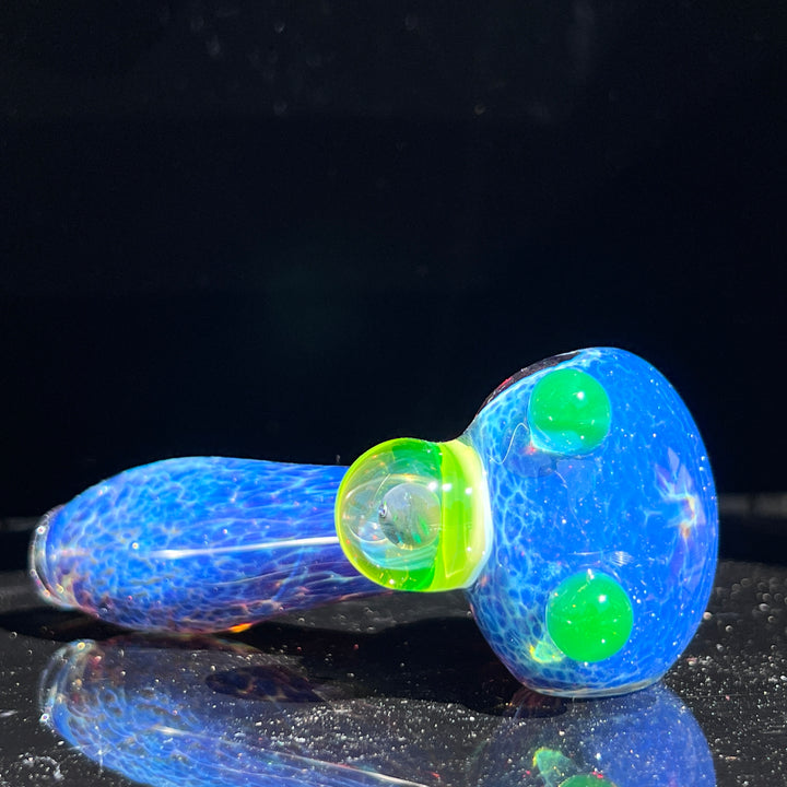 Purple Nebula Large Ion Black Opal Pipe Glass Pipe Tako Glass   