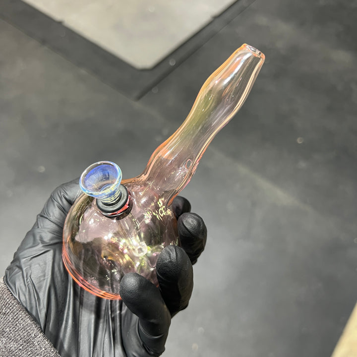 5" Gold Fumed Mini Bong Glass Pipe Mary Jane's Glass