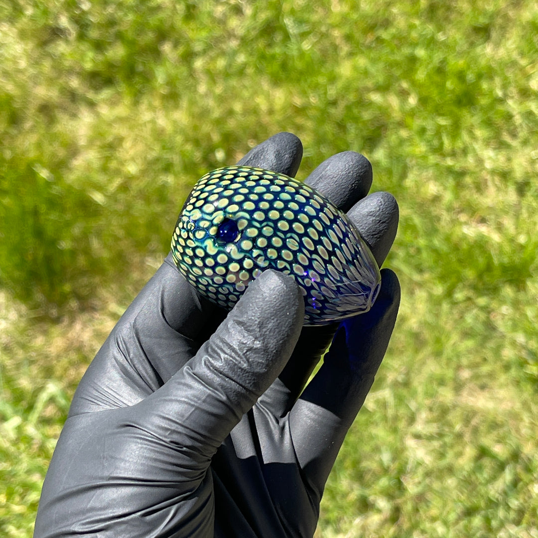 Snake Skin Dragon Egg Pipe Small Glass Pipe Firekist Glass   