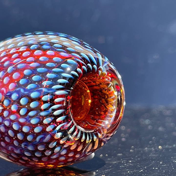 Snake Skin Dragon Egg Pipe Small Glass Pipe Firekist Glass   