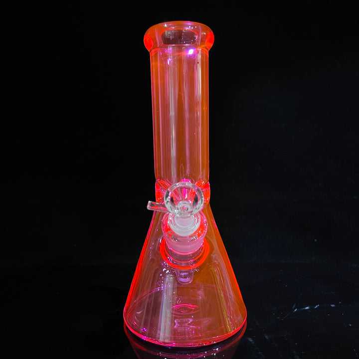 Bright Pink 10" Thick 9 mm Bong Glass Pipe TG   