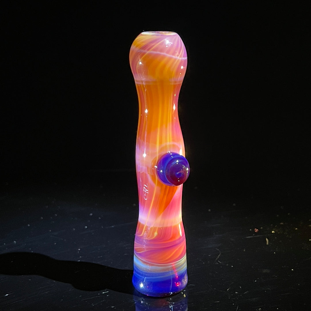 Serendipity Chillum Glass Pipe Tako Glass   