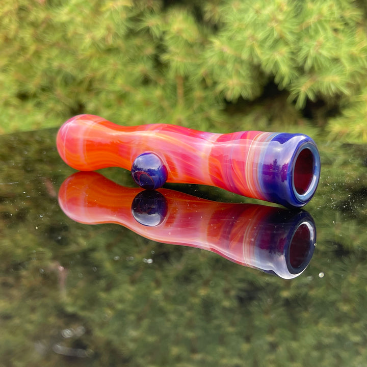 Serendipity Chillum Glass Pipe Tako Glass   