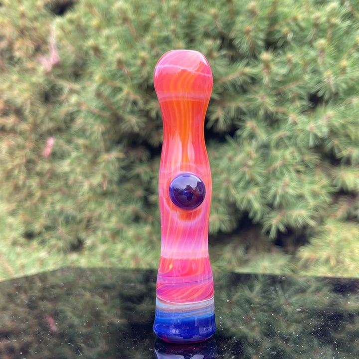 Serendipity Chillum Glass Pipe Tako Glass   