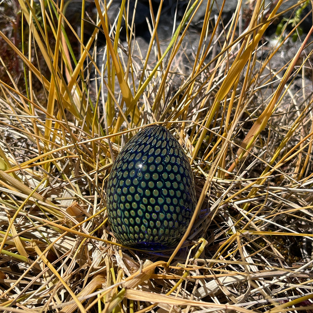 Snake Skin Dragon Egg Pipe Small Glass Pipe Firekist Glass   