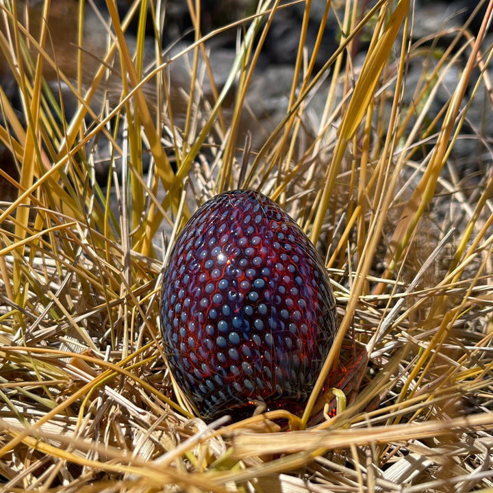 Snake Skin Dragon Egg Pipe Small Glass Pipe Firekist Glass   