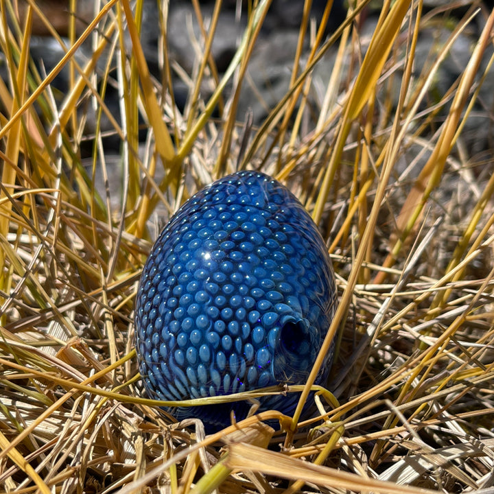 Snake Skin Dragon Egg Pipe Medium Glass Pipe Firekist Glass   