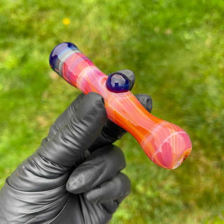 Serendipity Chillum Glass Pipe Tako Glass   