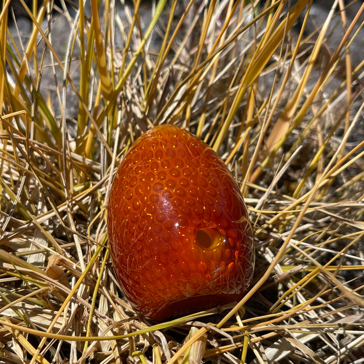 Snake Skin Dragon Egg Pipe Medium Glass Pipe Firekist Glass   