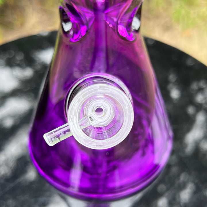 Bright Purple 10" Thick 9 mm Bong Glass Pipe TG   