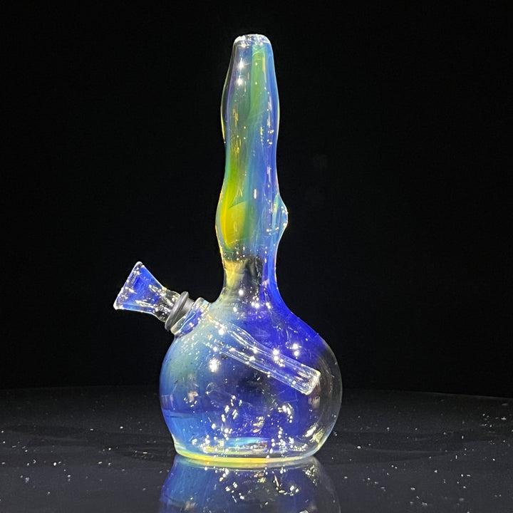 5" Silver Fumed Mini Bong Glass Pipe Mary Jane's Glass