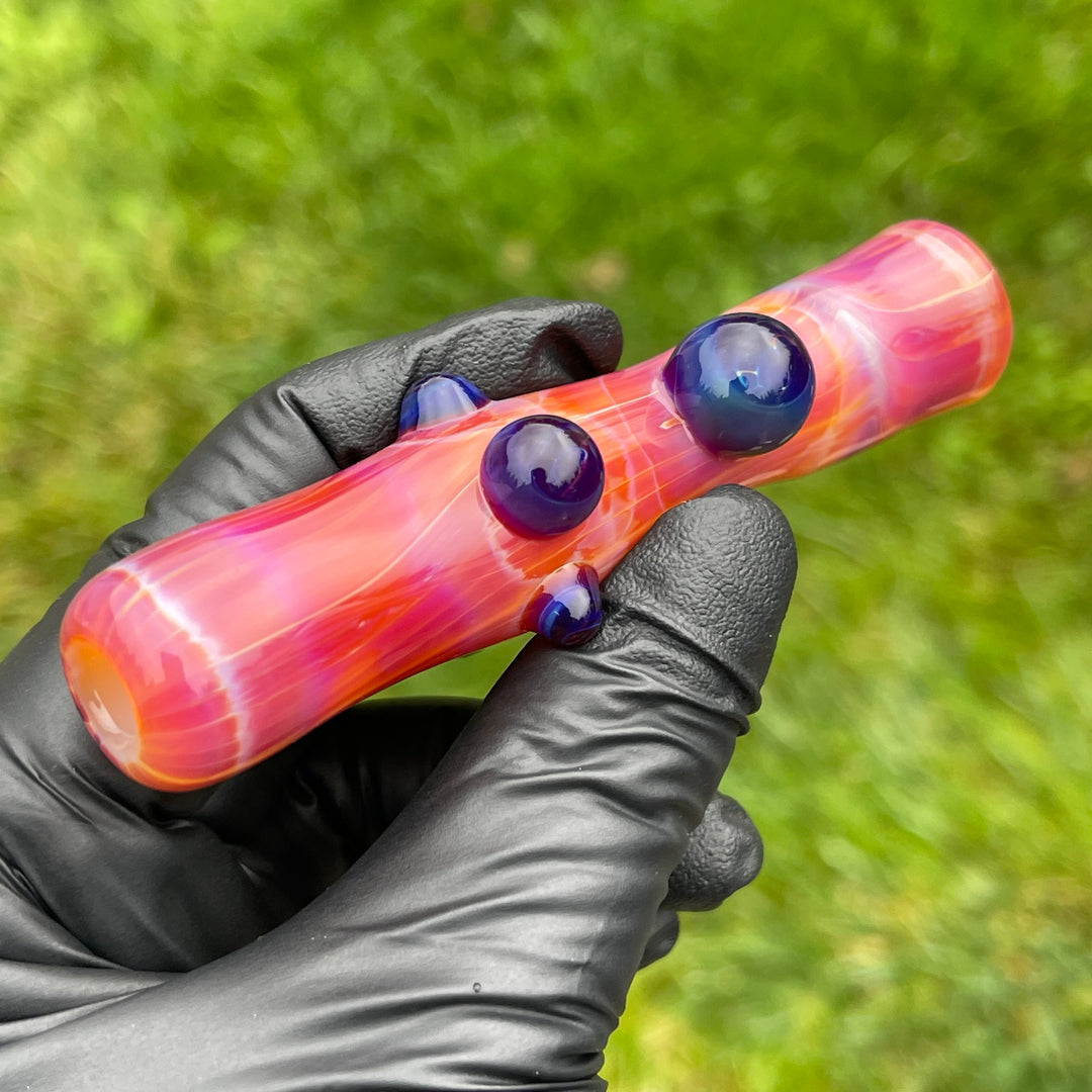 Serendipity Chillum Glass Pipe Tako Glass   