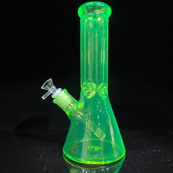 Bright Slyme 10" Thick 9 mm Bong Glass Pipe TG   