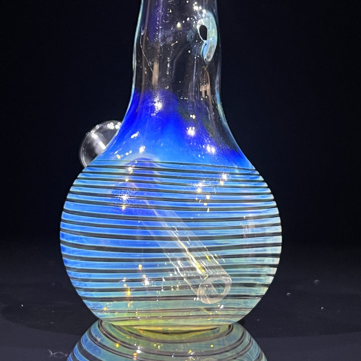 5" Fumed Color Rake Mini Bong Glass Pipe Mary Jane's Glass