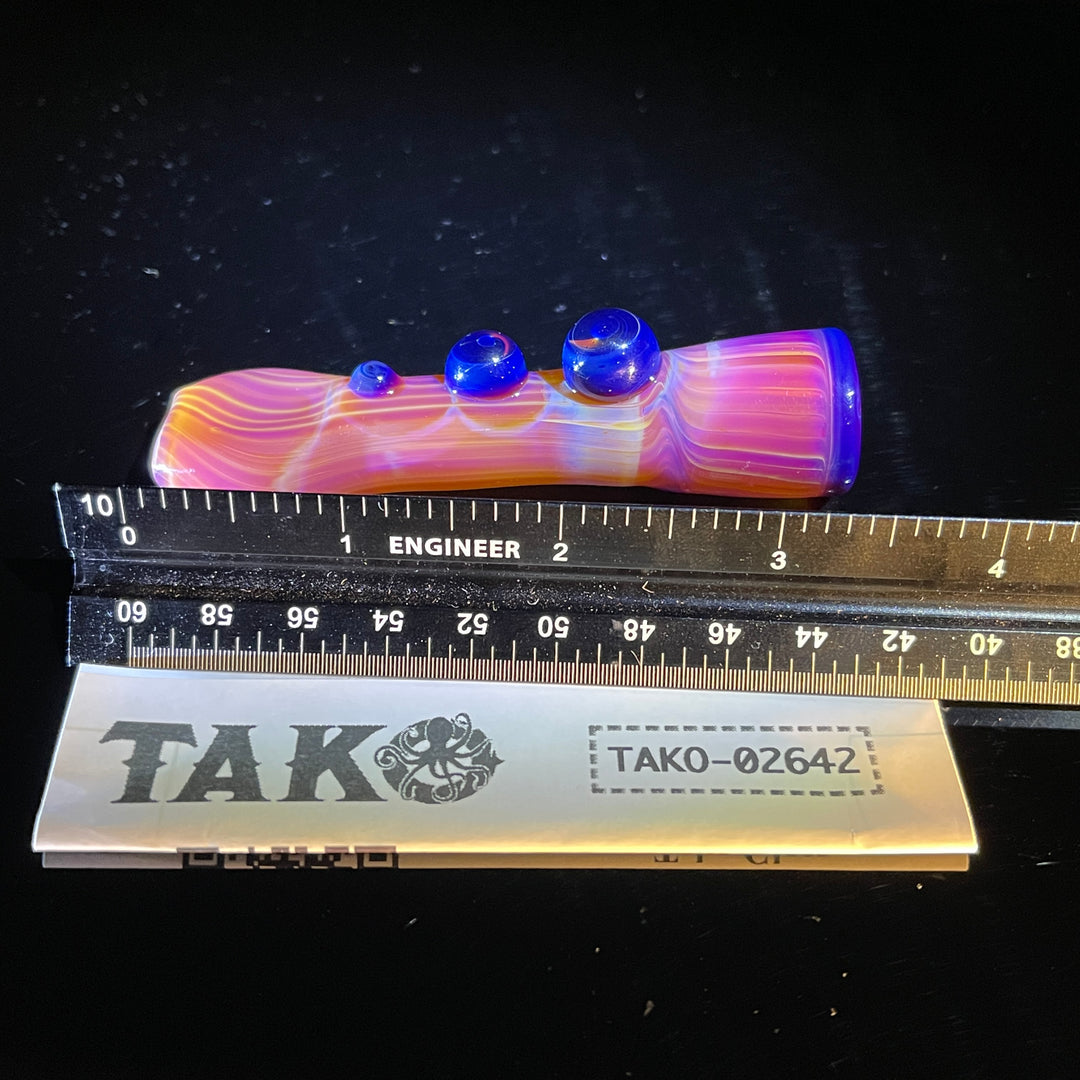 Serendipity Chillum Glass Pipe Tako Glass   