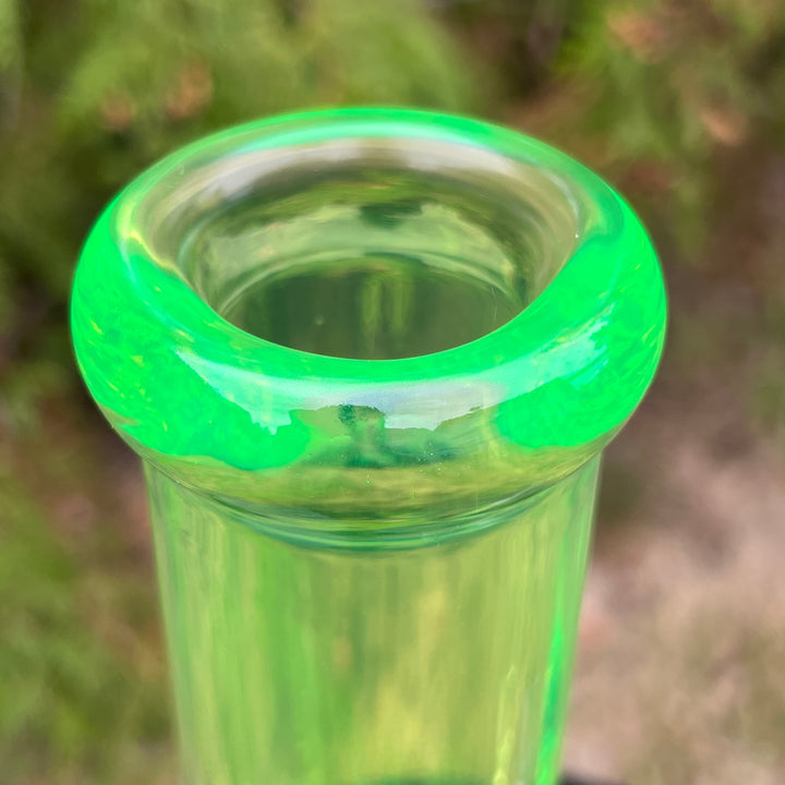 Bright Slyme 10" Thick 9 mm Bong Glass Pipe TG   