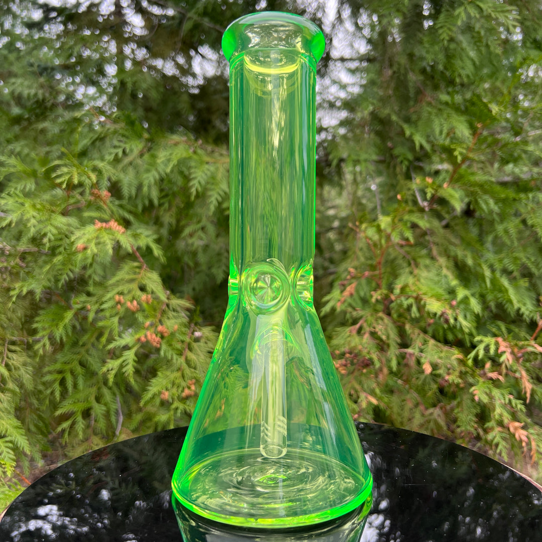 Bright Slyme 10" Thick 9 mm Bong Glass Pipe TG   