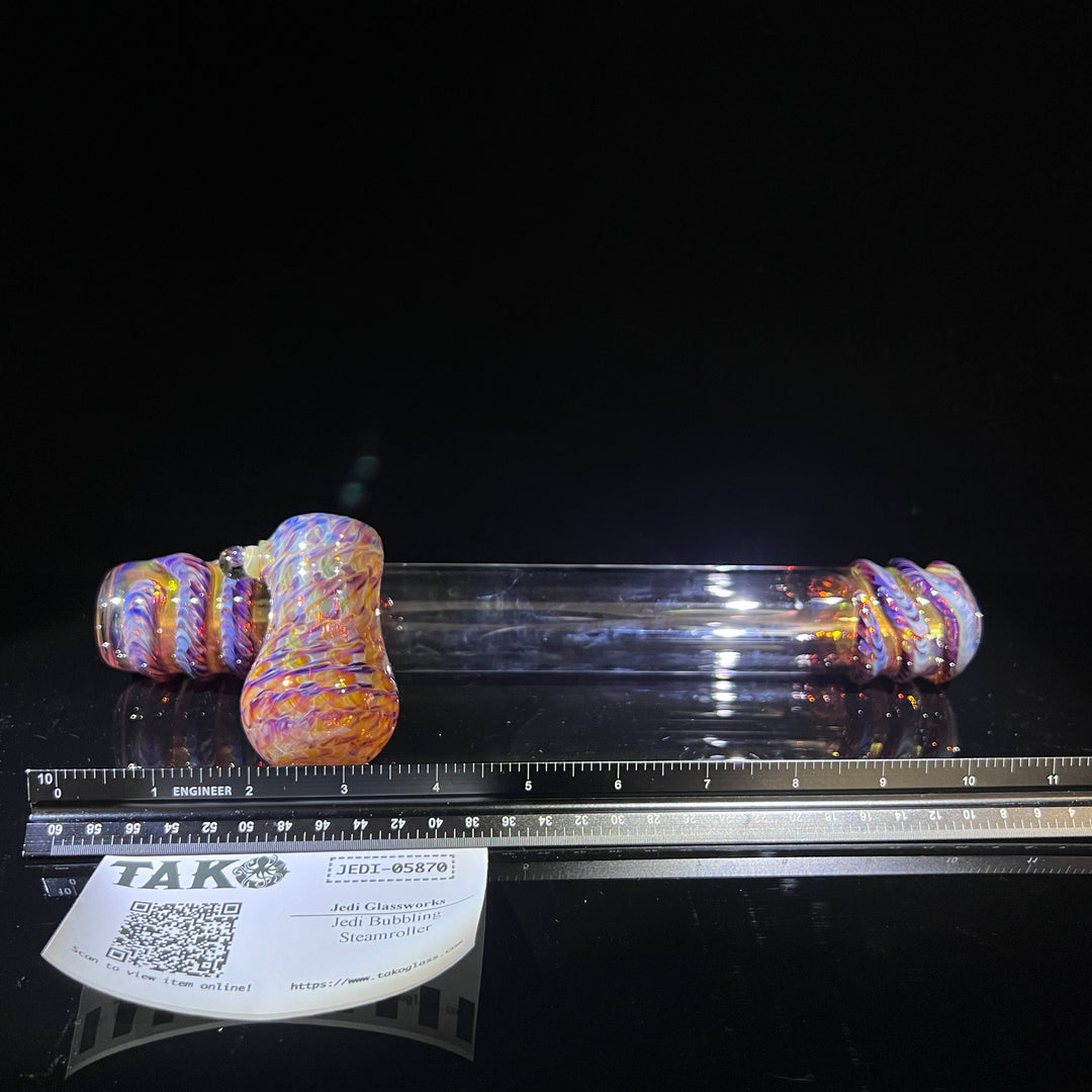 Jedi Bubbling Steamroller Glass Pipe Jedi Glassworks   