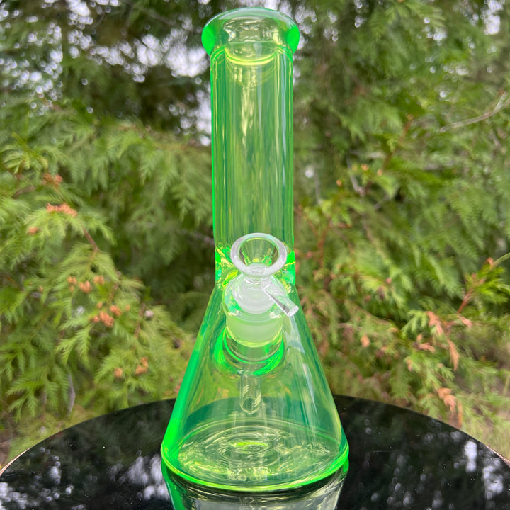 Bright Slyme 10" Thick 9 mm Bong Glass Pipe TG   