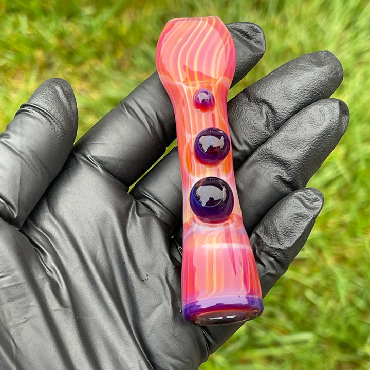 Serendipity Chillum Glass Pipe Tako Glass   