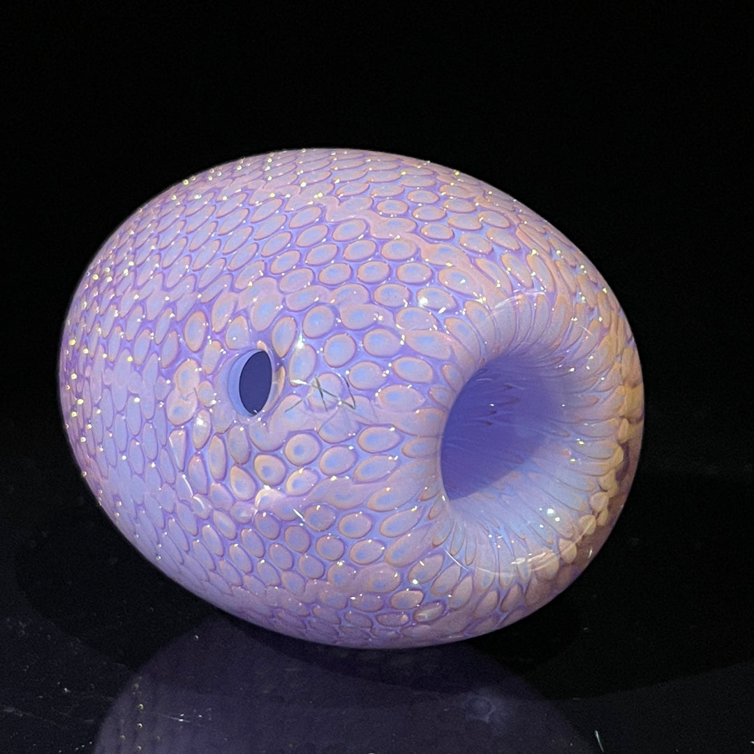 Snake Skin Dragon Egg Pipe Large Glass Pipe Firekist Glass   