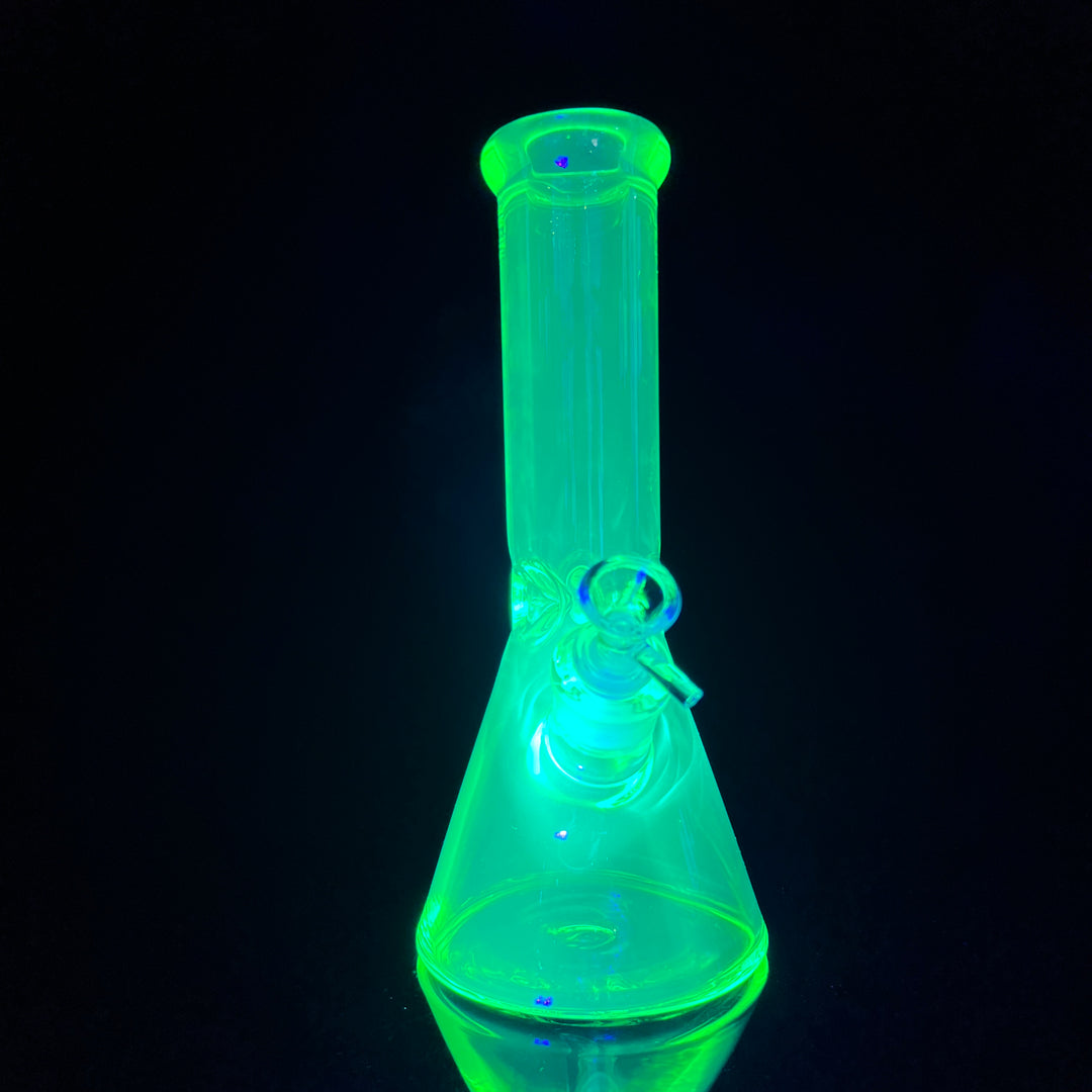 Bright Slyme 10" Thick 9 mm Bong Glass Pipe TG   