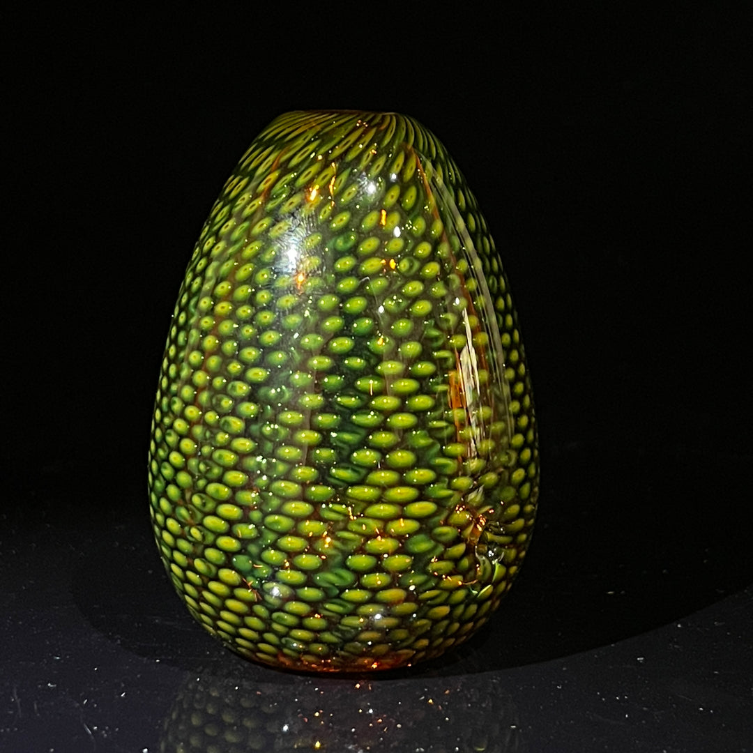 Snake Skin Dragon Egg Pipe Large Glass Pipe Firekist Glass   