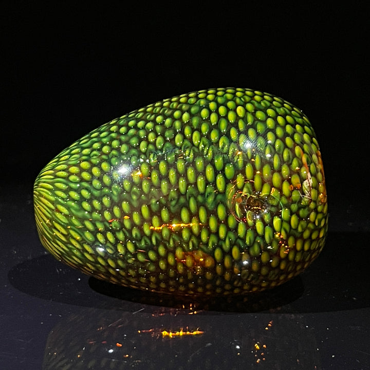Snake Skin Dragon Egg Pipe Large Glass Pipe Firekist Glass   