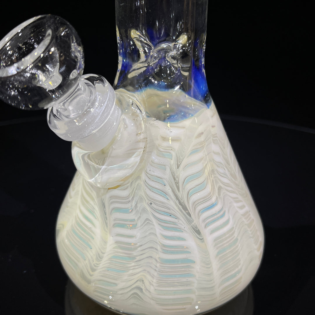 9" Color Rake Beaker Bong Glass Pipe Mary Jane's Glass