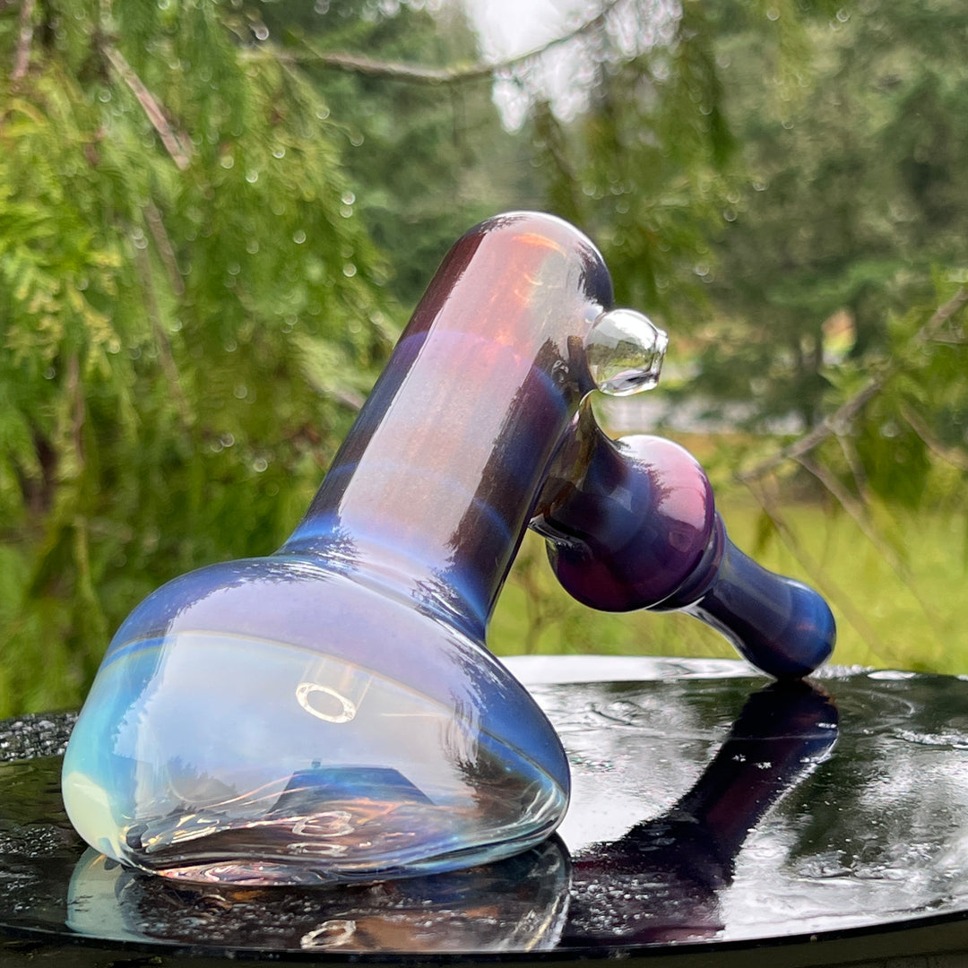 Opal Blood Money Bubbler Glass Pipe Tako Glass