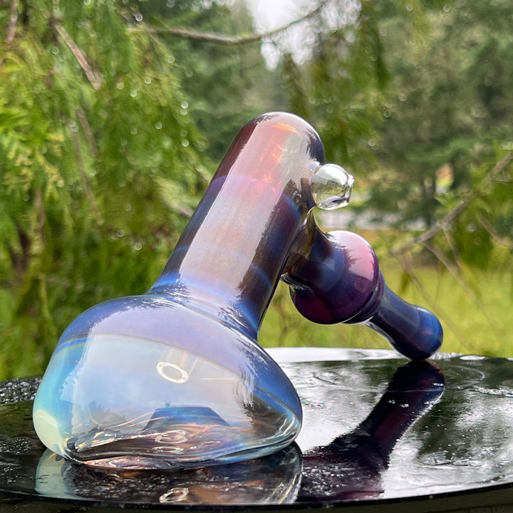 Opal Blood Money Bubbler Glass Pipe Tako Glass