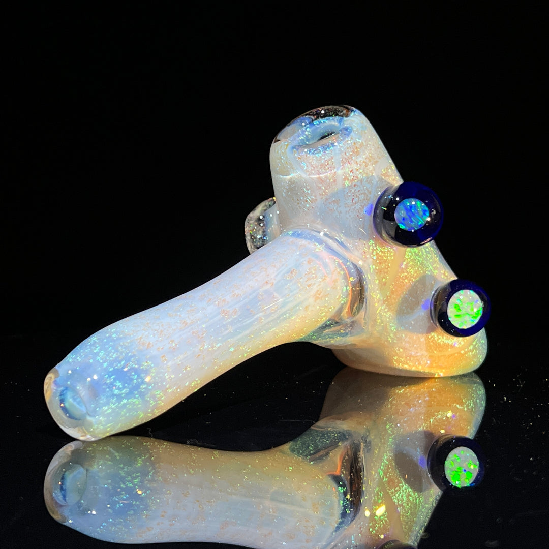 Ghost Opal Dichro Hammer Glass Pipe Tako Glass   