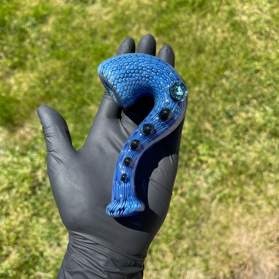 Snake Skin Sherlock Pipe Glass Pipe Firekist Glass   