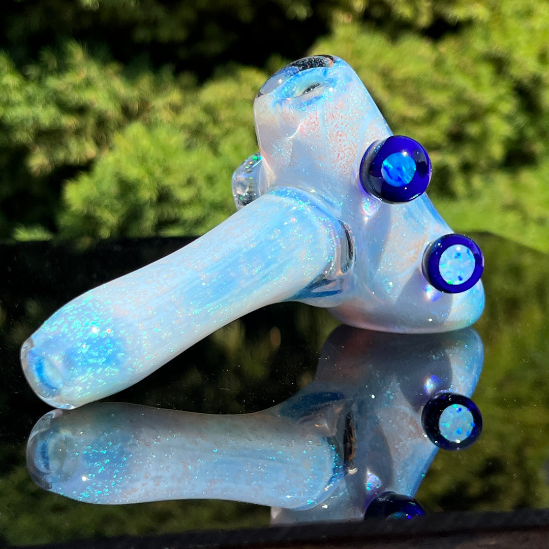 Ghost Opal Dichro Hammer Glass Pipe Tako Glass   