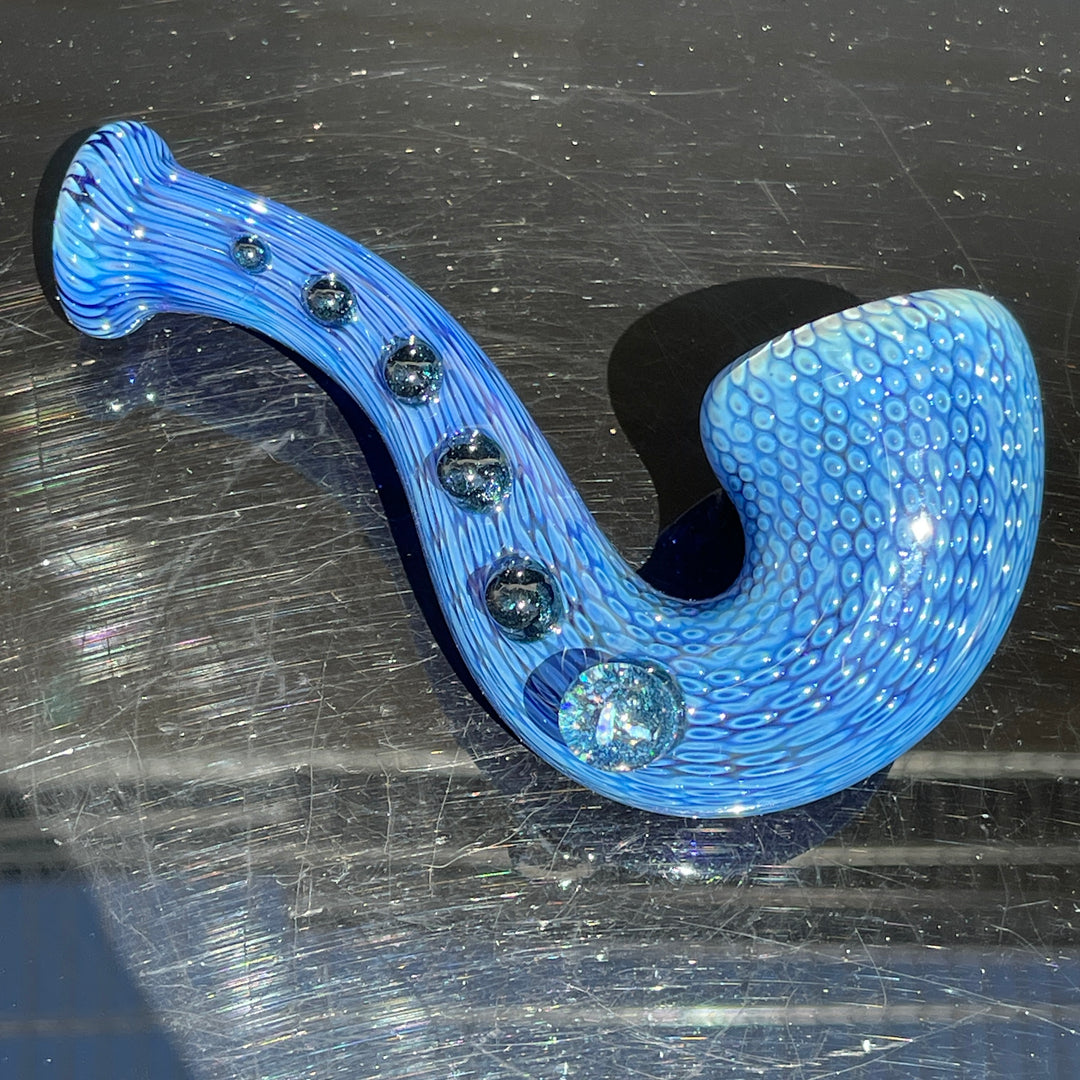 Snake Skin Sherlock Pipe Glass Pipe Firekist Glass   