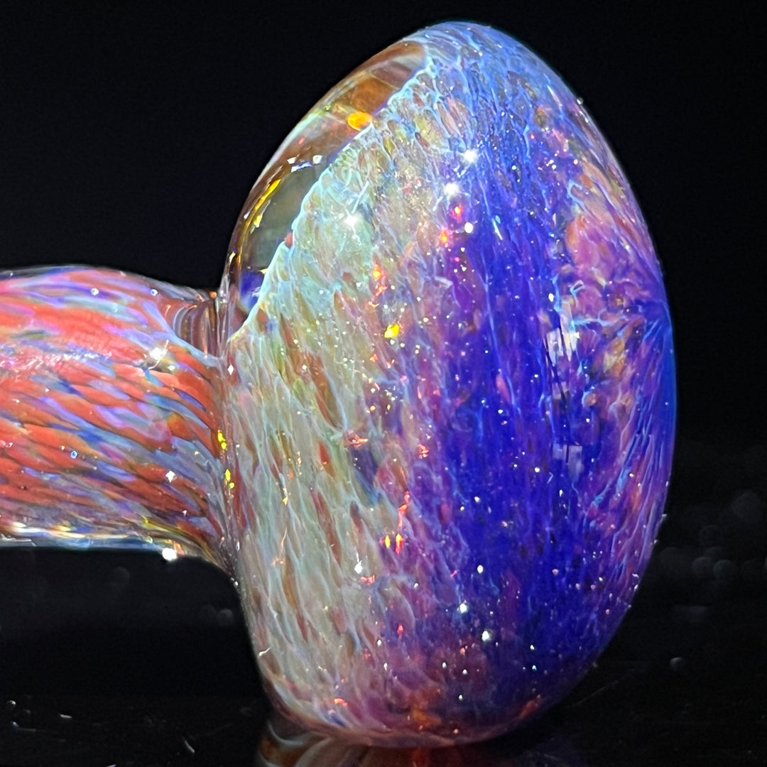 Purple Magic Red Frit Pipe Glass Pipe Beezy Glass