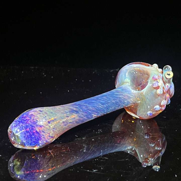 Purple Magic Frog Spoon Glass Pipe Beezy Glass