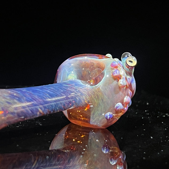 Purple Magic Frog Spoon Glass Pipe Beezy Glass