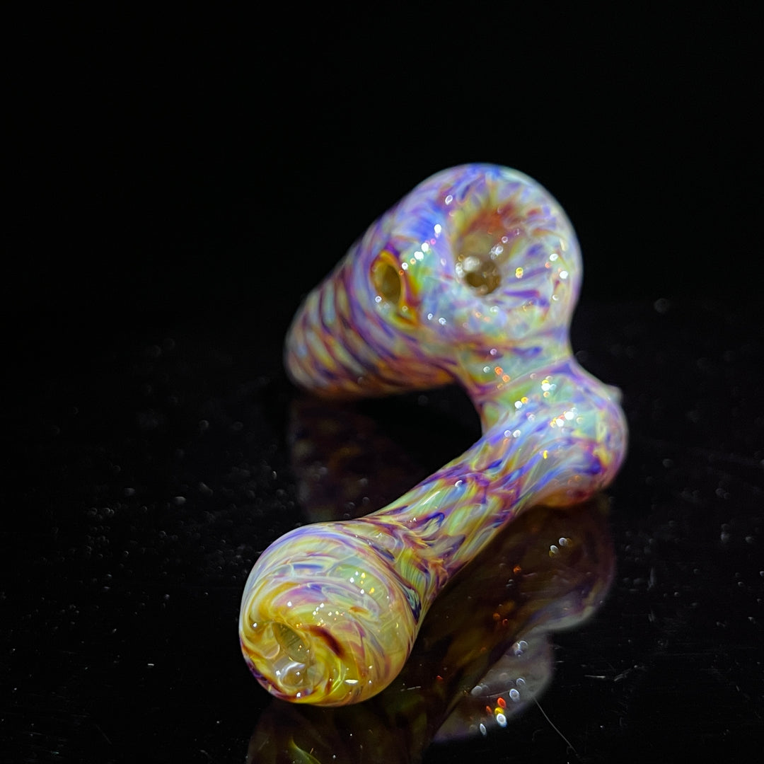 Jedi Multi-Color Sidecar Bubbler Glass Pipe Jedi Glassworks   