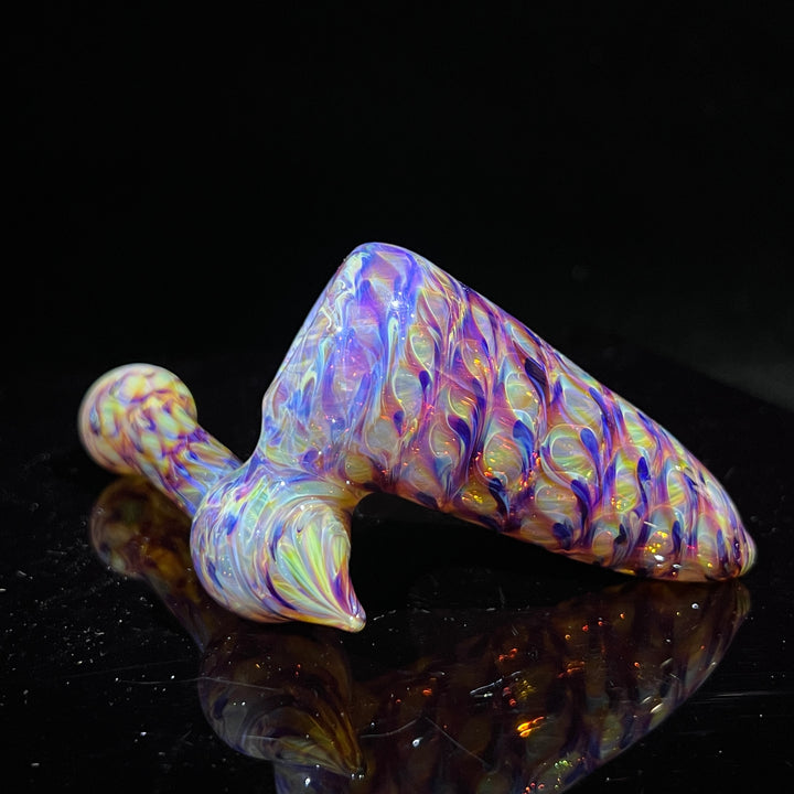 Jedi Multi-Color Sidecar Bubbler Glass Pipe Jedi Glassworks   